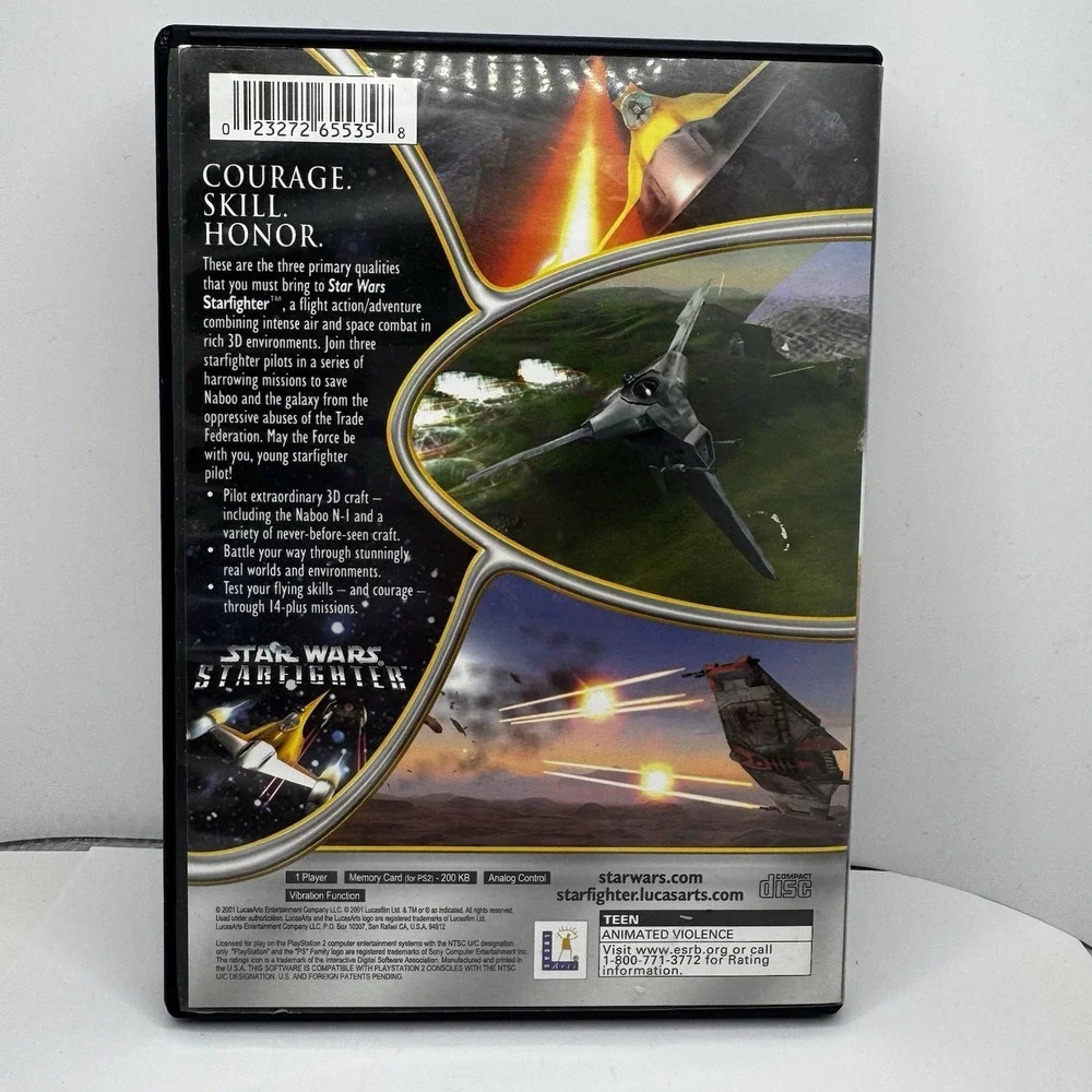 Star Wars Starfighter Playstation‎ 2 PS2